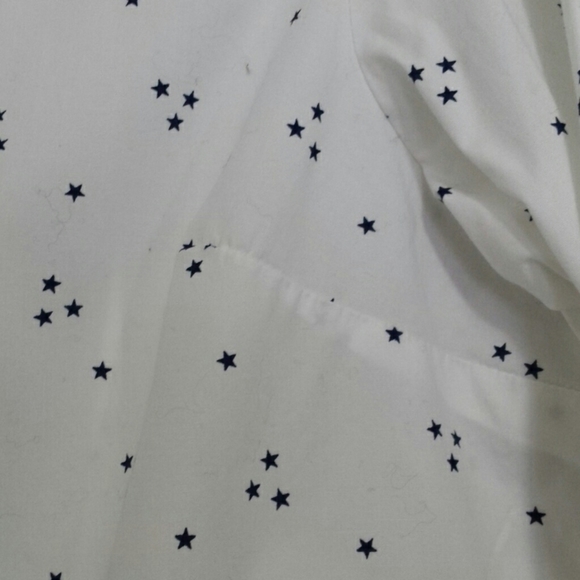 Tommy Hilfiger Button Down Shirt with Stars Detail - Picture 4 of 7